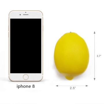 BigOtters Artificial Lemons for Home and Party Decor