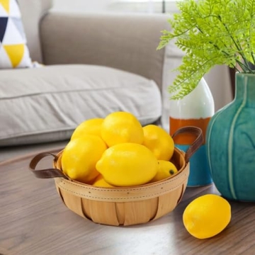 BigOtters Artificial Lemons for Home and Party Decor