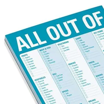 Knock Knock All Out Of Pad and Meal Planning Pad Set