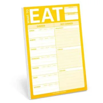 Knock Knock All Out Of Pad and Meal Planning Pad Set