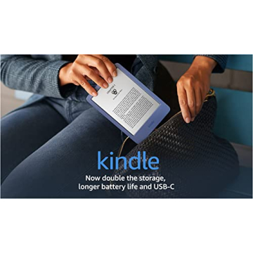 Lightweight Kindle with Long Battery & 16GB Storage