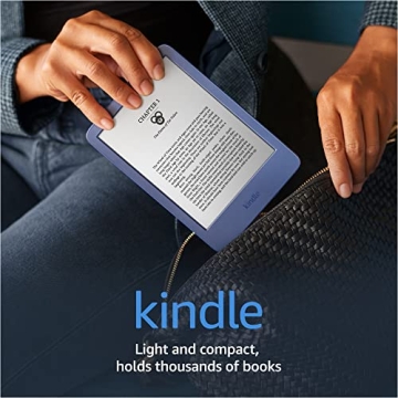 Lightweight Kindle with Long Battery & 16GB Storage