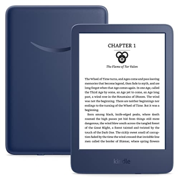 Lightweight Kindle with Long Battery & 16GB Storage