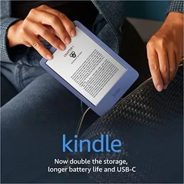 Lightweight Kindle with Long Battery & 16GB Storage