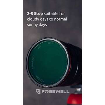Freewell 77mm ND Filter for Professional Filmmaking