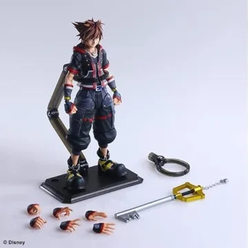 SQUARE ENIX Kingdom Hearts III Sora Play Arts Kai Figure