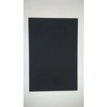 2 Kydex Plastic Sheets Black 12" x 24" .060" for DIY Crafts and Projects