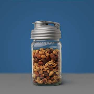 reCAP Mason Jars Pour Regular Mouth Lids for Easy Storage
