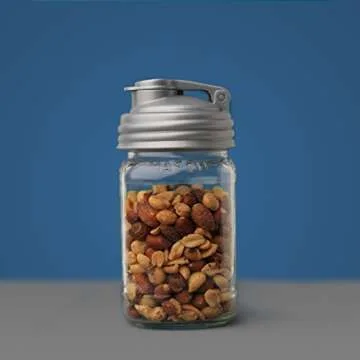 reCAP Mason Jars Pour Regular Mouth Lids for Easy Storage