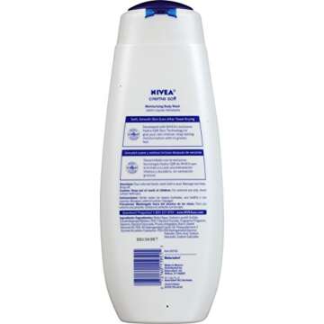 NIVEA Crème Soft Moisturizing Body Wash - Fresh Scent for Dry Skin - 16.9 fl. oz. Bottle