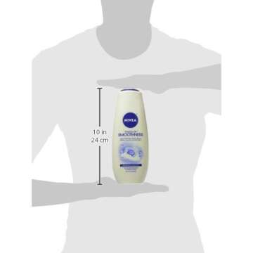 NIVEA Crème Soft Moisturizing Body Wash - Fresh Scent for Dry Skin - 16.9 fl. oz. Bottle