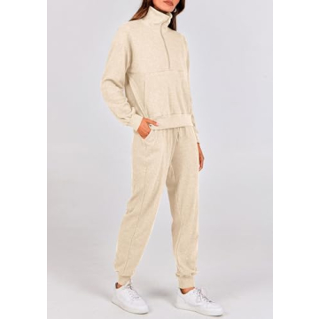 Shop PRETTYGARDEN Women's Stylish 2 Piece Sweatsuit Set