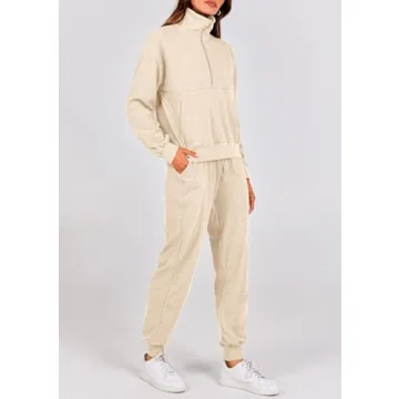 Shop PRETTYGARDEN Women's Stylish 2 Piece Sweatsuit Set