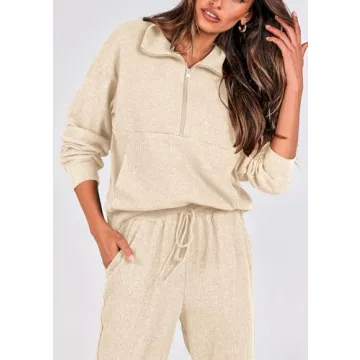 Shop PRETTYGARDEN Women's Stylish 2 Piece Sweatsuit Set