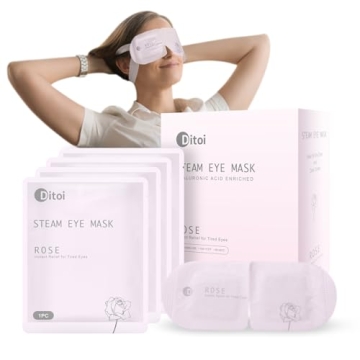 Ditoi Hyaluronic Acid Steam Eye Mask - Heated Relaxation for Eye Care