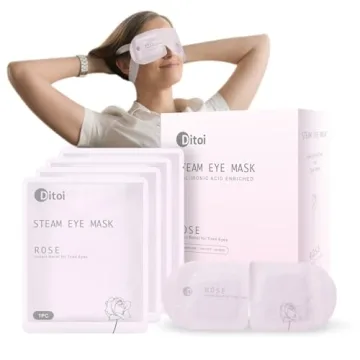Ditoi Hyaluronic Acid Steam Eye Mask - Heated Relaxation for Eye Care