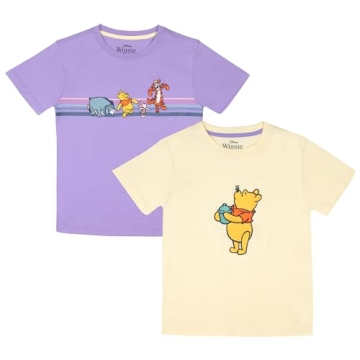 Disney Winnie the Pooh Girls Tee Set for Kids - Size 5