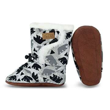 JAN & JUL Faux Fur Lined Winter Booties for Babies and Toddlers