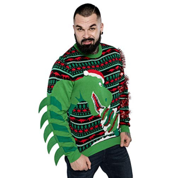 Men's Unisex Ugly Christmas Sweater Funny Novelty Christmas Pullover