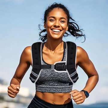 WIN4ALL Adjustable Weighted Vest for Fitness Training