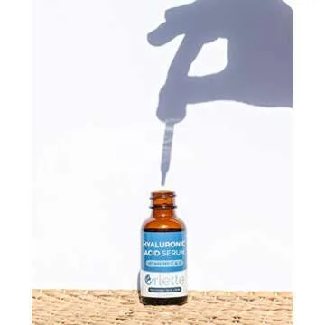 Orlette Hyaluronic Acid Serum for Face with Vitamin C-E, Anti-Aging Hylarounic Acid Serum Improve Hydration and Face Plump, Moisturizing Hyloranic Acid Serum Reduces Fine Line, Wrinkle and Acne Scars