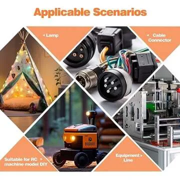 24 awg Wire,24 awg PVC Electrical Wire -SCHDRA UL1007 24Gauge Tinned Copper Wires(6 Colors 20ft Each Color)(OD: 1.4mm),Stranded Wire-for Electronics, DIY Projects, Automotive Wiring