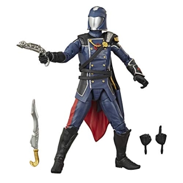 G.I. Joe Cobra Commander 6-Inch Premium Action Figure - Collectible Nostalgia