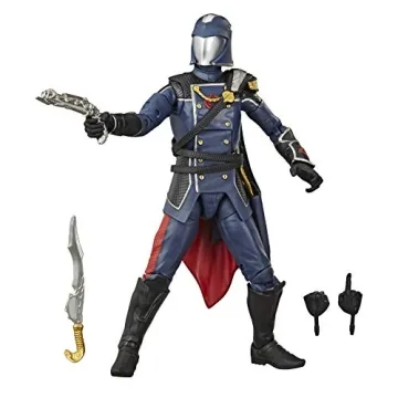 G.I. Joe Cobra Commander 6-Inch Premium Action Figure - Collectible Nostalgia