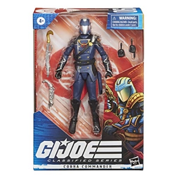G.I. Joe Cobra Commander 6-Inch Premium Action Figure Collectible