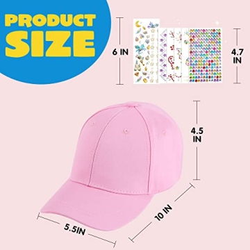Klever Kits DIY Baseball Cap Set for Creative Kids