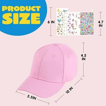 Klever Kits DIY Baseball Cap Set for Creative Kids