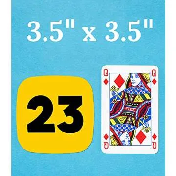Carson Dellosa Edu-Clings Silicone Center Number Manipulative—Grades K-5 Dry-Erase Math Manipulatives, Numbers 1-30 for Addition, Subtraction, Counting Skills (30 pc)