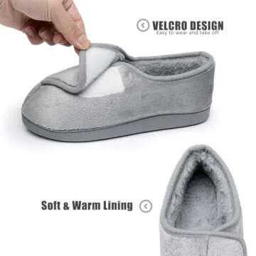 Git-up Wide Slippers for Comfort and Support at Home