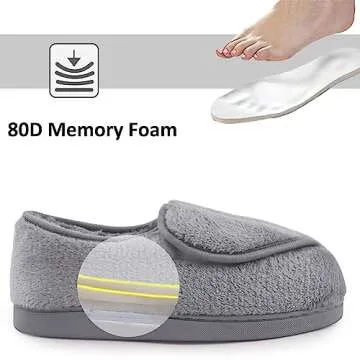 Git-up Wide Slippers for Comfort and Support at Home
