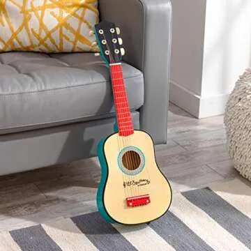 KidKraft Lil' Symphony Wooden Play Guitar for Kids