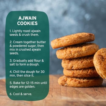 Ajwain Seeds 397g | Vegan Carom Seeds | Non-GMO