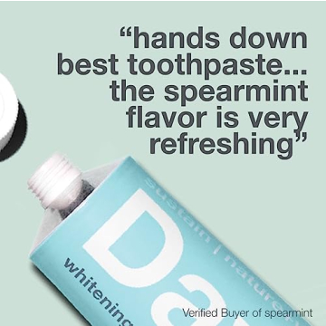 Davids Fluoride-Free Antiplaque Toothpaste, Natural Spearmint