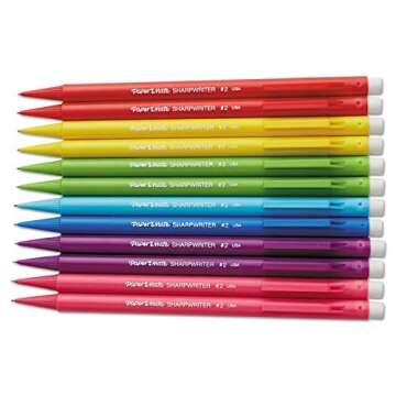 Paper Mate Glass Black Cushion Point Pen, 1 Dozen