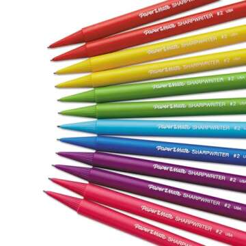 Paper Mate Glass Black Cushion Point Pen, 1 Dozen