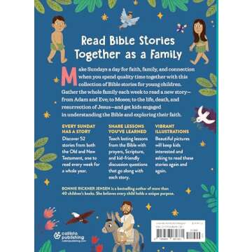 Bible Stories for Kids: 52 Timeless Stories Every Child Should Know