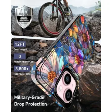 Goodon iPhone 15 Plus Case - Stylish & Protective Wallet