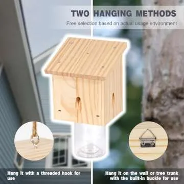Durable Carpenter Bee Trap - Effective Outside Trap Design