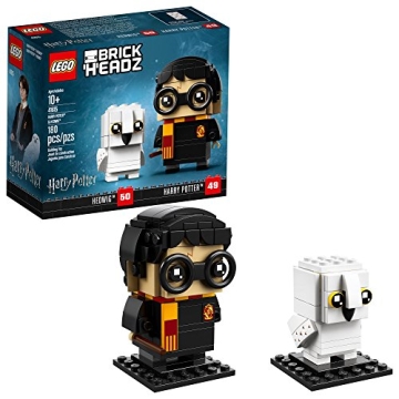 LEGO BrickHeadz Harry Potter & Hedwig Building Kit - 180 Pieces, Multicolor