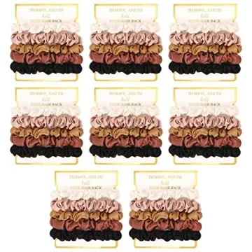 Chic Satin Scrunchies - Ideal Bridesmaid Gift Set