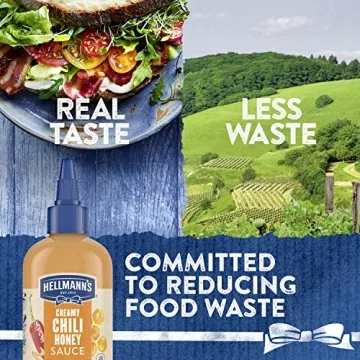 Delicious Hellmann's Creamy Chili Honey Sauce - 6 Pack