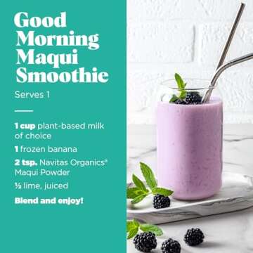 Navitas Maqui Powder - Organic, Freeze-Dried Superfood