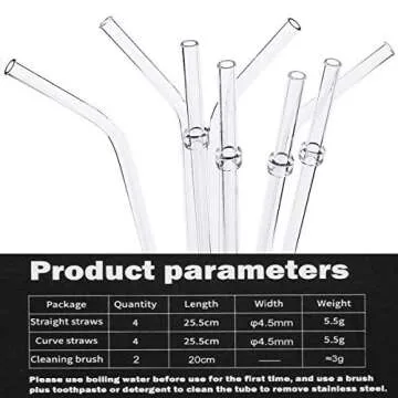 ZYTC Reusable Drinking Straws for Yeti & Ozark Tumblers