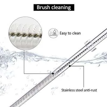 ZYTC Reusable Drinking Straws for Yeti & Ozark Tumblers