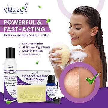 Naturasil Tinea Versicolor Treatment | Antifungal Soap