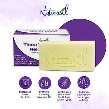 Naturasil Tinea Versicolor Treatment | Antifungal Soap